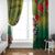Cook Islands ANDAC Day Window Curtain Honor and Remember Soliders-Forever in My Thoughts Grunge Style