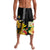 Hawaii King Kamehameha Day Lavalava Kanaka Maoli Hibiscus Flower and Kakau Pattern