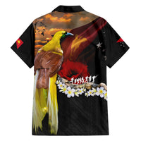 Papua New Guinea Remembrance Day Family Matching Tank Maxi Dress and Hawaiian Shirt Bird of Paradise Plumeria Flower and Polynesian Pattern LT03 - Polynesian Pride