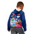 Guam Liberation Kid Hoodie Latte Stone and Guahan Seal Jungle Flower