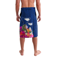 Guam Liberation Lavalava Latte Stone and Guahan Seal Jungle Flower