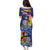 Hawaii King Kamehameha Day Puletasi Lei Sea Waves Polynesian Tapa Pattern