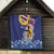 Hawaii King Kamehameha Day Quilt Lei Sea Waves Polynesian Tapa Pattern