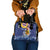 Hawaii King Kamehameha Day Shoulder Handbag Lei Sea Waves Polynesian Tapa Pattern