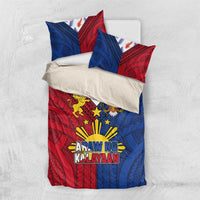 Philippines Independence Day 126th Anniversary Bedding Set Polynesian Pattern National Flag Style
