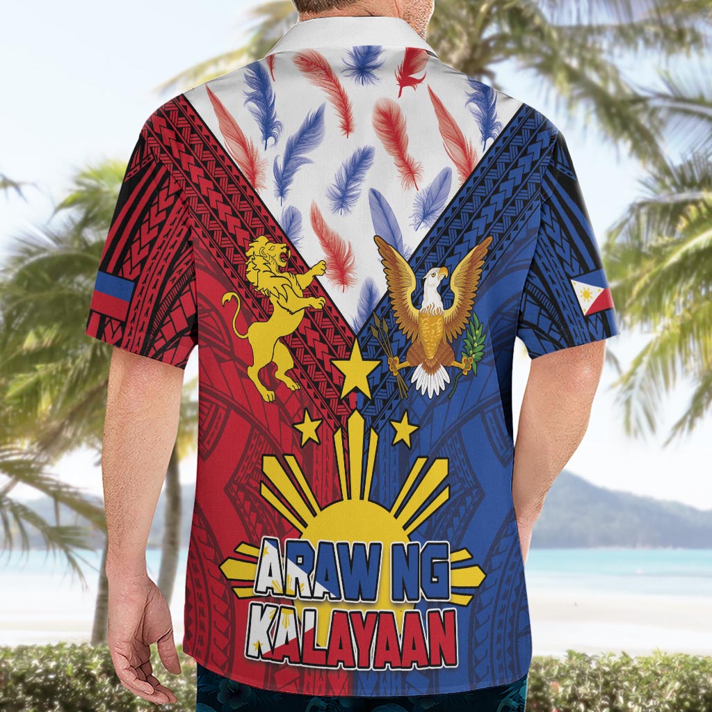 Philippines Independence Day 126th Anniversary Hawaiian Shirt Polynesian Pattern National Flag Style