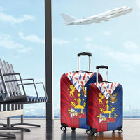 Philippines Independence Day 126th Anniversary Luggage Cover Polynesian Pattern National Flag Style LT03 - Polynesian Pride