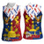 Philippines Independence Day 126th Anniversary Women Sleeveless Polo Shirt Polynesian Pattern National Flag Style