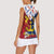 Philippines Independence Day 126th Anniversary Women Sleeveless Polo Shirt Polynesian Pattern National Flag Style