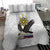Philippines Eagle Week Bedding Set Polynesian Pattern Barong Style