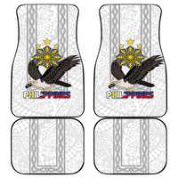 Philippines Eagle Week Car Mats Polynesian Pattern Barong Style