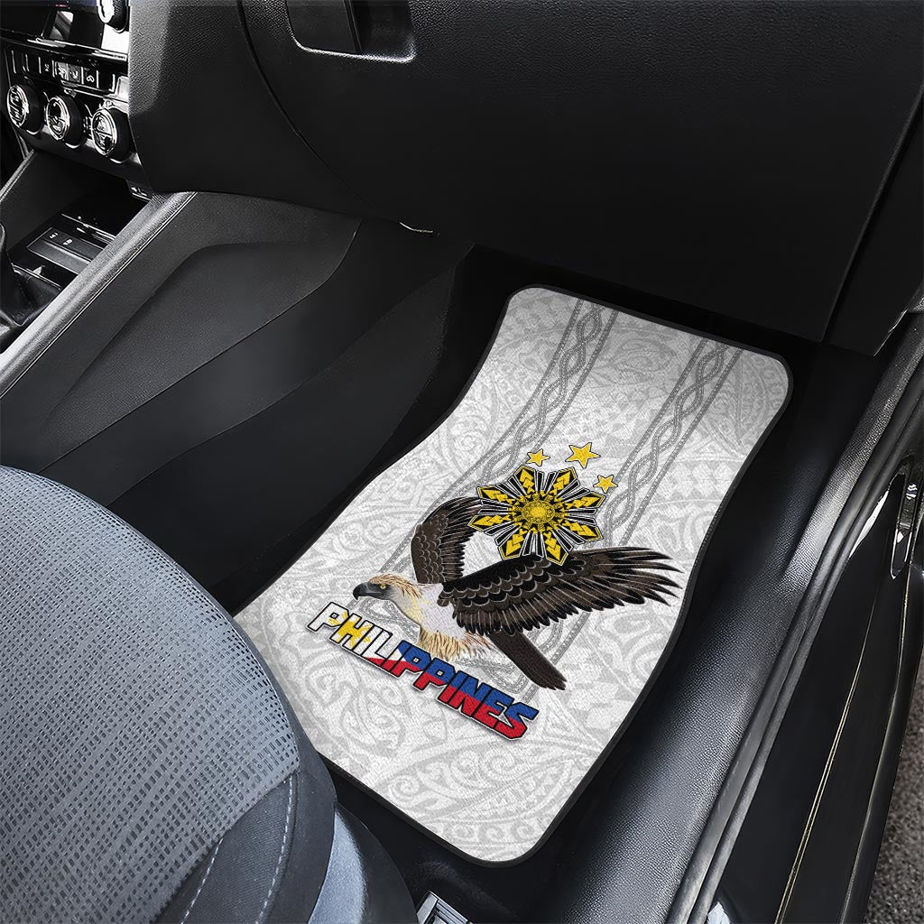 Philippines Eagle Week Car Mats Polynesian Pattern Barong Style