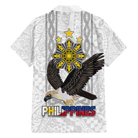 Philippines Eagle Week Family Matching Long Sleeve Bodycon Dress and Hawaiian Shirt Polynesian Pattern Barong Style LT03 - Polynesian Pride