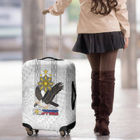 Philippines Eagle Week Luggage Cover Polynesian Pattern Barong Style LT03 - Polynesian Pride