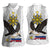 Philippines Eagle Week Women Sleeveless Polo Shirt Polynesian Pattern Barong Style
