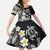 Hawaiian Plumeria Turtles Family Matching Puletasi and Hawaiian Shirt Polynesian Art Tattoo