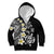 Hawaiian Plumeria Turtles Kid Hoodie Polynesian Art Tattoo