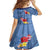 Bula Fiji Hibiscus and Plumeria Flowers Family Matching Short Sleeve Bodycon Dress and Hawaiian Shirt Tapa Tattoo Polynesian Pattern