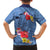 Bula Fiji Hibiscus and Plumeria Flowers Family Matching Tank Maxi Dress and Hawaiian Shirt Tapa Tattoo Polynesian Pattern