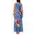 Bula Fiji Hibiscus and Plumeria Flowers Family Matching Tank Maxi Dress and Hawaiian Shirt Tapa Tattoo Polynesian Pattern