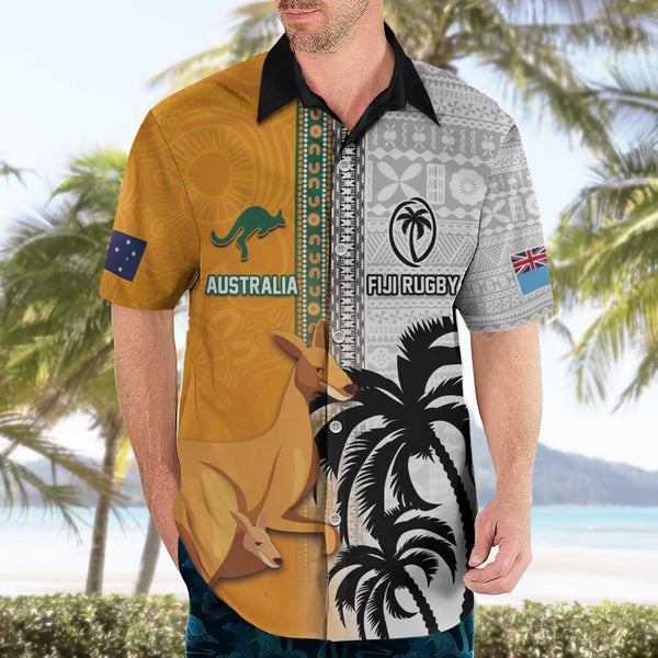 Fiji Rugby Hawaiian Shirt Sydney Nadroga Navosa Stallions Creative Style - White LT8 main image 1