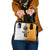 Custom Fiji and Australia Rugby Shoulder Handbag Aboriginal and Fijian Masi Pattern