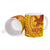 Samoa Pago Pago Aeto Ceramic Mug Wingstyle Red-Gold Color - Polynesian Pride
