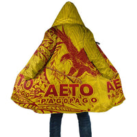 Samoa Pago Pago Aeto Cloak Wingstyle Red-Gold Color - Polynesian Pride