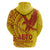 Samoa Pago Pago Aeto Zip Hoodie Wingstyle Red-Gold Color - Polynesian Pride