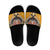 Samoa Pago Pago Aeto Slide Sandals Bald Eagle with Polynesian Art Tattoos - Polynesian Pride