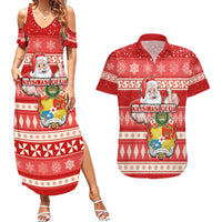 custom-tonga-christmas-couples-matching-summer-maxi-dress-and-hawaiian-shirt-the-santa-coat-of-arms-with-ngatu-and-snow-pattern