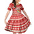 custom-tonga-christmas-kid-short-sleeve-dress-the-santa-coat-of-arms-with-ngatu-and-snow-pattern