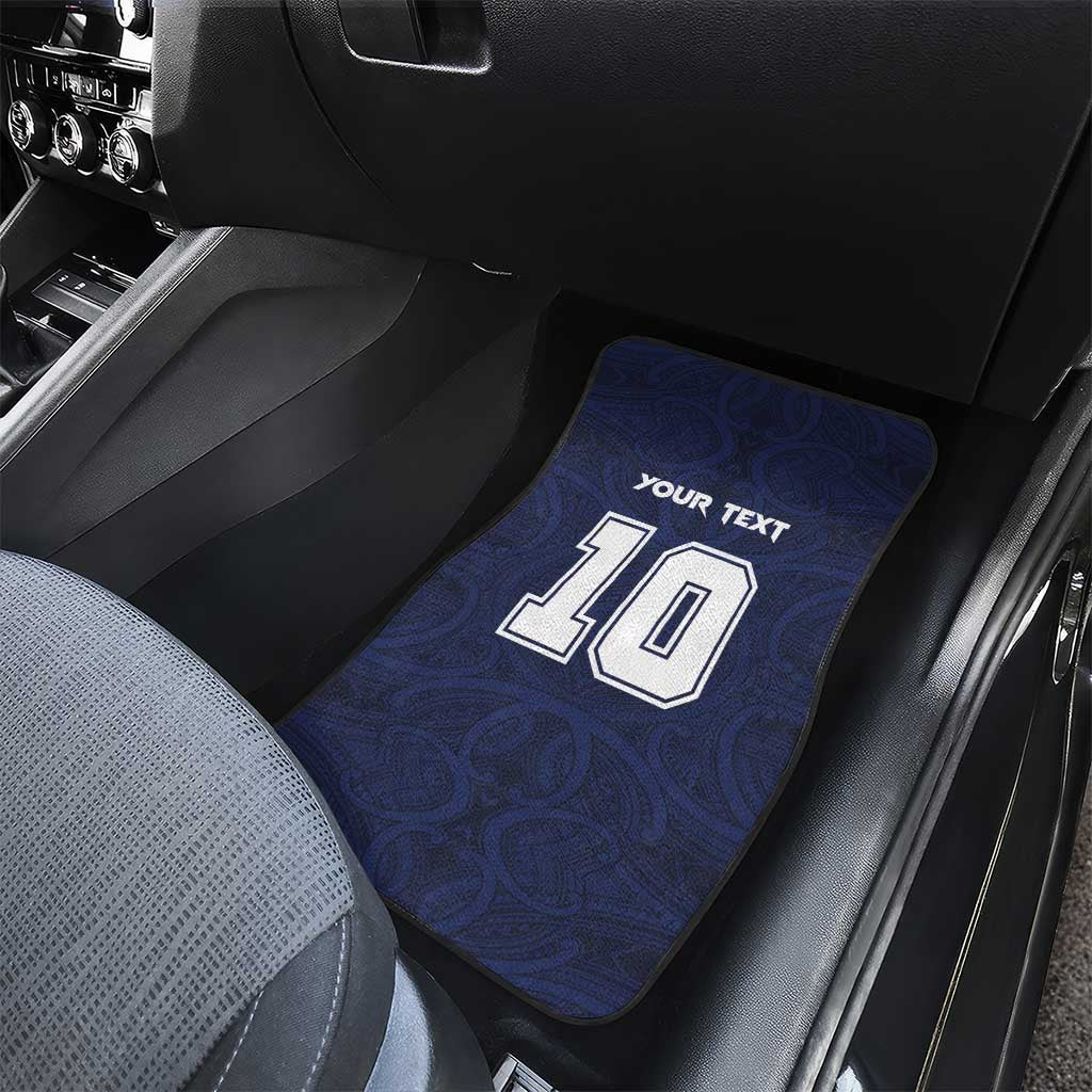 Custom Rugby Toa Samoa Car Mats Champions Six Eight Five - Polynesian Pride