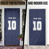 Custom Rugby Toa Samoa Door Cover Champions Six Eight Five - Polynesian Pride