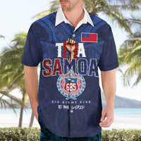 Custom Rugby Toa Samoa Hawaiian Shirt Champions Six Eight Five - Polynesian Pride
