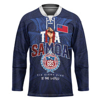 Custom Rugby Toa Samoa Hockey Jersey Champions Six Eight Five - Polynesian Pride