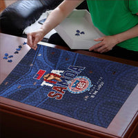 Rugby Toa Samoa Puzzle Champions Six Eight Five - Polynesian Pride