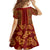 Hawaii Style Hibiscus and Tribal Element Fabric Patchwork Family Matching Tank Maxi Dress and Hawaiian Shirt LT03 - Polynesian Pride