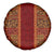 Hawaii Style Hibiscus and Tribal Element Fabric Patchwork Spare Tire Cover LT03 - Polynesian Pride