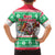 Hawaii Mele Kalikimaka Kid Hawaiian Shirt Aloha Santa and Palm Tree Mix Kakau Pattern LT03 - Polynesian Pride