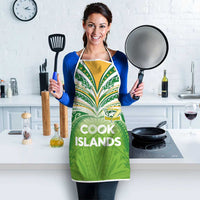 Cook Islands Rugby League Apron Tatau Tribal Motifs-Light Green Color - Polynesian Pride