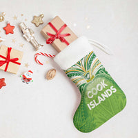 Cook Islands Rugby League Christmas Stocking Tatau Tribal Motifs-Light Green Color - Polynesian Pride