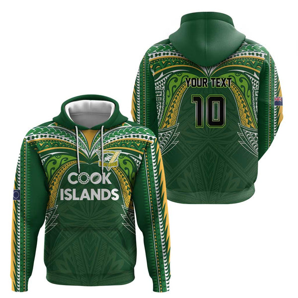 Cook Islands Rugby Hoodie Unique Vibes Black main image 0
