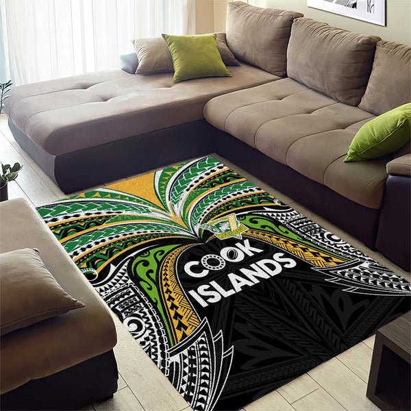 Home / Products / Cook Islands Rugby League Area Rug Tatau Tribal ...