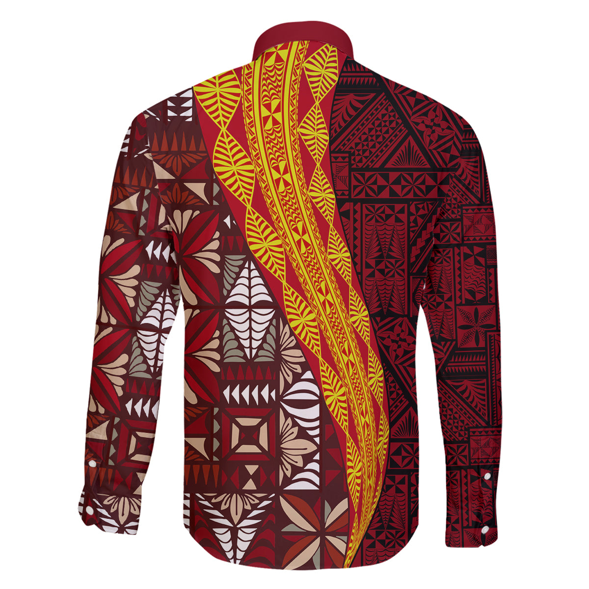 Tonga Feletoa Kupesi Fakatonga Family Matching Puletasi and Hawaiian Shirt LT03 - Polynesian Pride