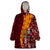 Tonga Feletoa Kupesi Fakatonga Wearable Blanket Hoodie LT03 One Size Red - Polynesian Pride
