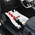 Tokelau ANZAC Day Car Mats Lest We Forget Red Poppy Flowers and Soldier LT03 - Polynesian Pride