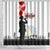 Tokelau ANZAC Day Shower Curtain Lest We Forget Red Poppy Flowers and Soldier LT03 - Polynesian Pride