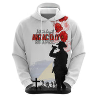 Tokelau ANZAC Day Zip Hoodie Lest We Forget Red Poppy Flowers and Soldier LT03 - Polynesian Pride