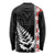 New Zealand ANZAC Day Long Sleeve Shirt Soldier Silver Fern with Red Poppies Flower Maori Style LT03 - Polynesian Pride